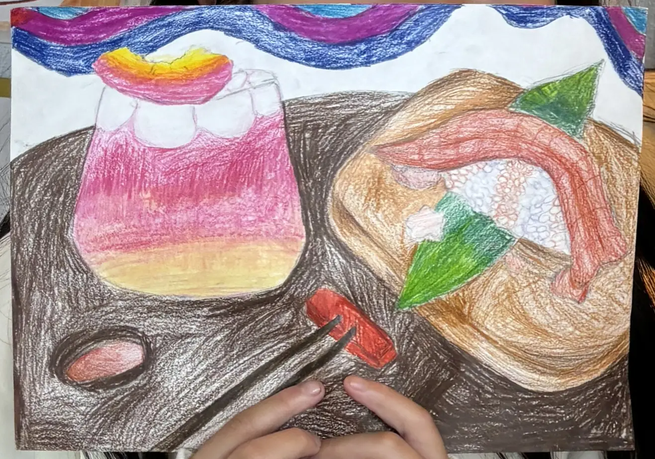 Student work from Magic Dinner Table project 3